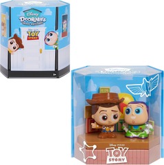 Disney Doorables - Grand Entrance - Toy Story  Diorama - Buzz and Woody